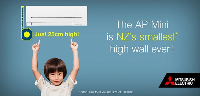 AP Mini High Wall Heat Pump